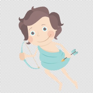 天使恶魔正义邪恶卡通图片