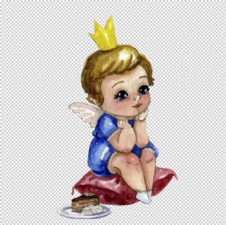 天使恶魔正义邪恶卡通图片