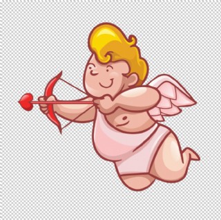 天使恶魔正义邪恶卡通图片