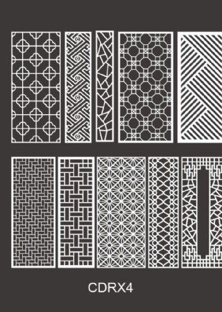 镂空雕花设计底纹边框