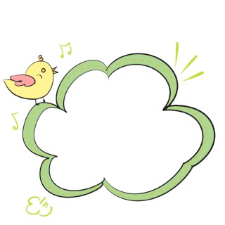 手绘小鸟彩色插画手绘鸟类