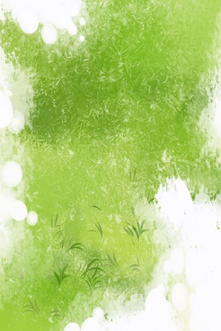 春季上新草地psd分层banner