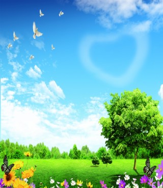 淘宝首页大图世界各国建筑地球蓝天白云