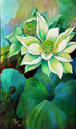 晶瓷画油画北欧装饰画