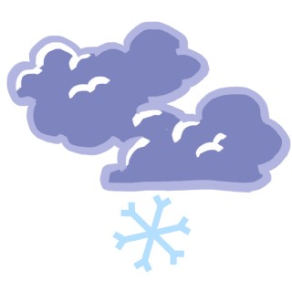 小雪气象标志图片