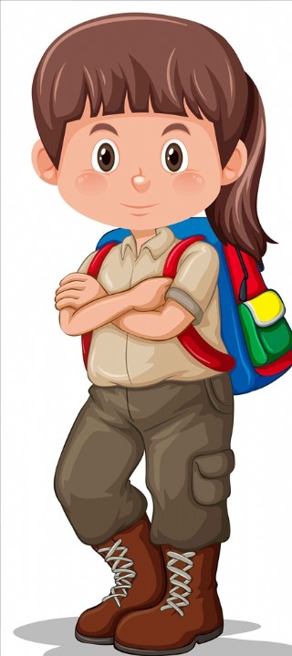 卡通儿童插画图片