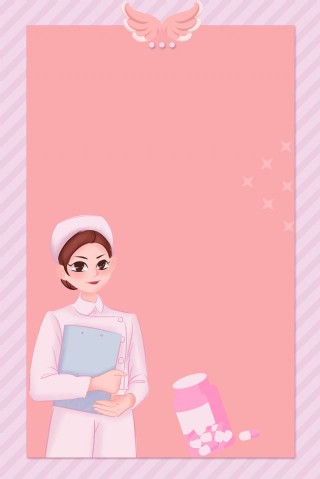 医疗护士温馨背景