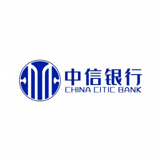 藍色中信銀行logo圖標