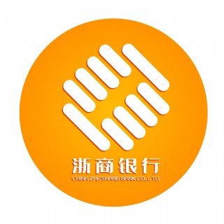 浙商银行橙色渐变logo图标