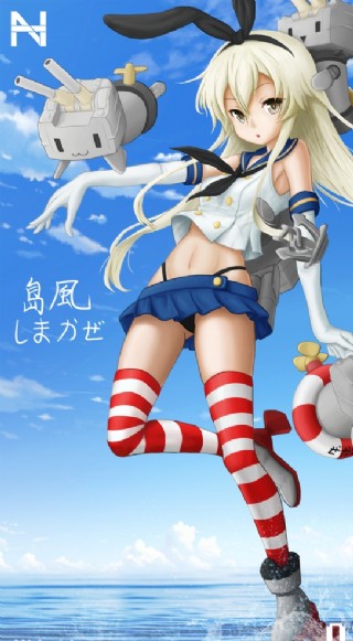 二次元卡通美少女手绘少女