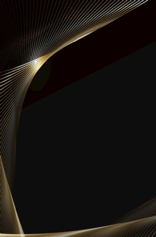 黑金线条科技背景